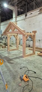 Solid Oak Porch Frame – The Malvern | Handmade & Made to Measure | Traditional