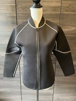 Gotoly Womens Sweat Sauna Suit Neoprene Workout Shirt XL Long Sleeve Zip Up