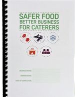 Safer Food Better Business Caterers Full Pack with 12 month Diary and Temp 2025