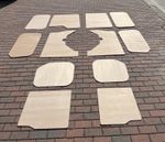 Ford Transit Custom Ply Lining SWB 2013-2023 Full Kit Inset Panels