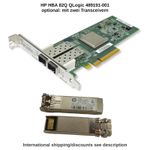 HP QLogic 82Q QLE2562 Dual Port 8Gb FC HBA PCIe x8 489191-001 AJ764A