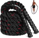 2.8 Metre Battle Jump Rope Power Training Battling Sport Exercise Fitness Gym UK