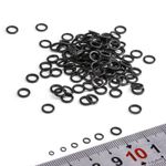 Carp Fishing Rig Rings Terminal Tackle Matt Black O Rings Swivels Micro to Large