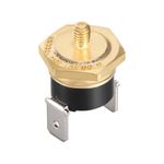 KSD301 Thermostat, Temperature Control Switch 80°C Copper M4 Screw Mount N.C