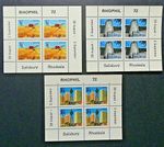 RHODESIA 1972 SG MS474-76  "RHOPHIL '72"  -  MNH