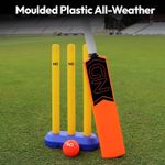 ND Opener Kids Childrens Plastic Cricket Set | Bat, Kids Ages 4-8 Years