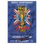 England Multi Signed England v West Germany 1966 World Cup Final Programme
