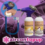 AC Weld - DIY Car Aircon Serious Leak Repair & Regas Kit Compatible with R1234