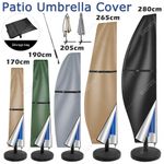 Parasol Banana Umbrella Cover Waterproof Cantilever Outdoor Garden Patio Shield