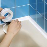 Bath Kitchen Caulk Tape Sealant Strip PVC Self Adhesive Toilet Wall Sealing Tape