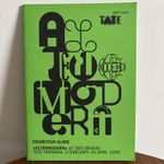 Tate Britain ALTERMODERN Exhibition Guide 2009 Rare Guide Booklet Tate Triennial