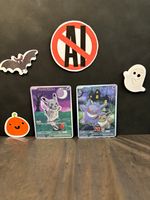 Pokémon Halloween 2026 Fan Art Bundle. Ghost Pikachu, Eevee/Gengar. Hand Drawn.