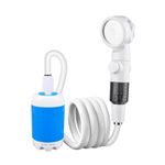 Cordless Design Portable Shower Rechargeable Pump Strong Water Pressure