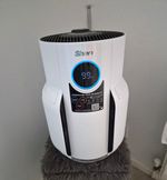 Shark NeverChange5 HP150UK Air Purifier HEPA-Type Clean Sense iQ Wi‑Fi 60m²