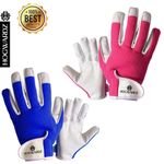 Gardening Gloves Men Women Thorn Proof Leather Protection Garden Work Gloves