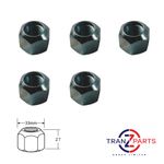 5x MERITOR TRUCK LORRY BUS WHEEL NUT 7/8 BSF LH 33mm by 27mm left hand