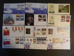 Ascension Islands 32 FDC Covers Eels Crabs RAF Shark Plankton Turtles D-Day