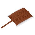 Piping Cord Trim 12 Yards 5/8 Inch Piping Tape for Sewing DIY, Red Brown