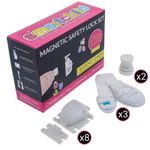 Wholesale Lot 48 Retail Packs - SmartChild Magnetic Child Safety Cupboard Locks