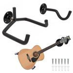 Guitar Wall Mount Acoustic Electric Guitar Horizontal Hanging Hook Rack Stand e