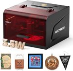 ACMER K1 Laser Engraver 3.5W Enclosed Desktop Laser 150×150mm Work Area 0.08mm