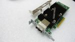 Dell T93GD ,SAS3008 Dual Port 12Gbps PCIe-x8 LP Ext SAS HD HBA both brackets