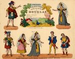 Toy Theatre Play - Pollock's Douglas - Printed in Tuppence Coloured
