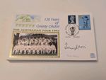Cricket FDC Signed By Tony Lewis Autograph