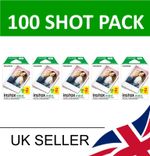 FUJIFILM Instax Film - Mini - 100 Shot Pack (5 boxes of 20) Bundle