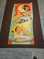 Disney Lion King Beach Towel Vintage 90s
