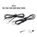 NTC Thermistor Temperature Sensor Probe 5K 10K 15K 20K 50K 100K 1% XH2.54-2P