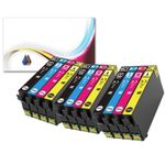 12 Ink Cartridges fits Epson WF-3820 WF-4820 WF-4830 WF-7830 7310 WF-7835