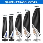 Parasol Banana Umbrella Cover Waterproof Cantilever Outdoor Garden Patio Shield