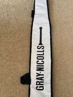 Gray Nicolls  Padded Cricket Bat Cover - rare stunning white colour 