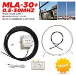 MLA-30+(plus) Loop Active Receive Antenna 100kHz - 30MHz For Short Wave MW Radio