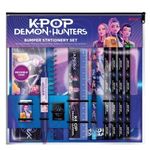 11Pcs KPop Demon Hunters Bumper Stationery Set Ideal Gift For Kids