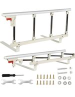 Foldable Bed Rail for Elderly Adults, Bed Safety Rail Bed Side Bar 93 X 40cm UK
