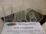 Clear Acrylic Perspex Tube 400mm 500mm 600mm lengths 75mm to 300mm Diameters