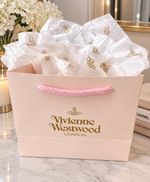 Vivienne Westwood Luxury Gift Bag with Tissue Paper – 20 × 17 cm