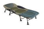 Fishing Bed Chair Camping Flat Bedchair Foldable Carp Adjustable Mud Feet Pillow