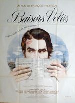 STOLEN KISSES - TRUFFAUT / LEAUD - EIFFEL TOWER - ORIGINAL LARGE FRENCH POSTER