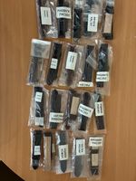 20x Pulsar 22mm Brown & Black Leather Watch Straps Job Lot
