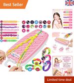 Friendship Bracelet Making kit,Arts and Crafts for Kids Ages 6-12,DIY,Birthda...