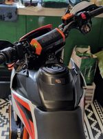 RawForge KTM 390 SMC R Underbar Mirrors Supermoto  HONEYCOMB 