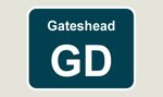 1x Gateshead Train Depot Sticker/Decal 100 x 77mm 