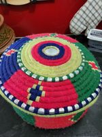 Handmade Chapati Roti Naan Tortilla Bread Rope Basket Hotpot Storage