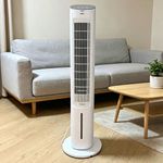 DR.PREO IceWind Portable Evaporative Air Cooler Tower, Digital Control, White