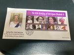 (2464) 7-4-2026 - South Georgia FDC cover 2006 - Queen Elizabeth II m/s