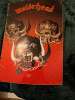 MOTORHEAD - IRON FIST TOUR PROGRAMME - SIGNED, LEMMY, PHIL, ROBBO