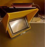 Compatible Garmin Zumo 660 Sun Shade Visor Screen Motorbike Sat Nav 